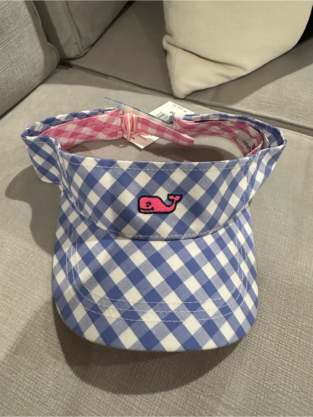 Vineyard Vines Checkered Visor